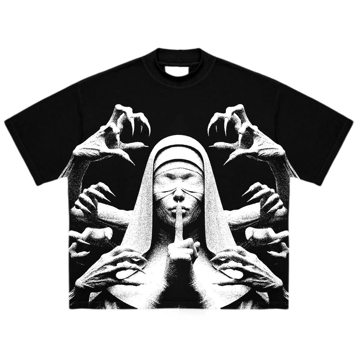 Dark Surrealist Graphic T-Shirt