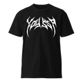 Youssa Metal Graphic Tee - Oversized Stark White Streetwear T-Shirt