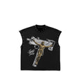 Saints Tears Graphic Sleeveless Shirt | Premium Urban Streetwear