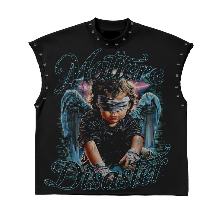 Matter Disaster Graphic Sleeveless Shirt | Premium Streetwear Apparel