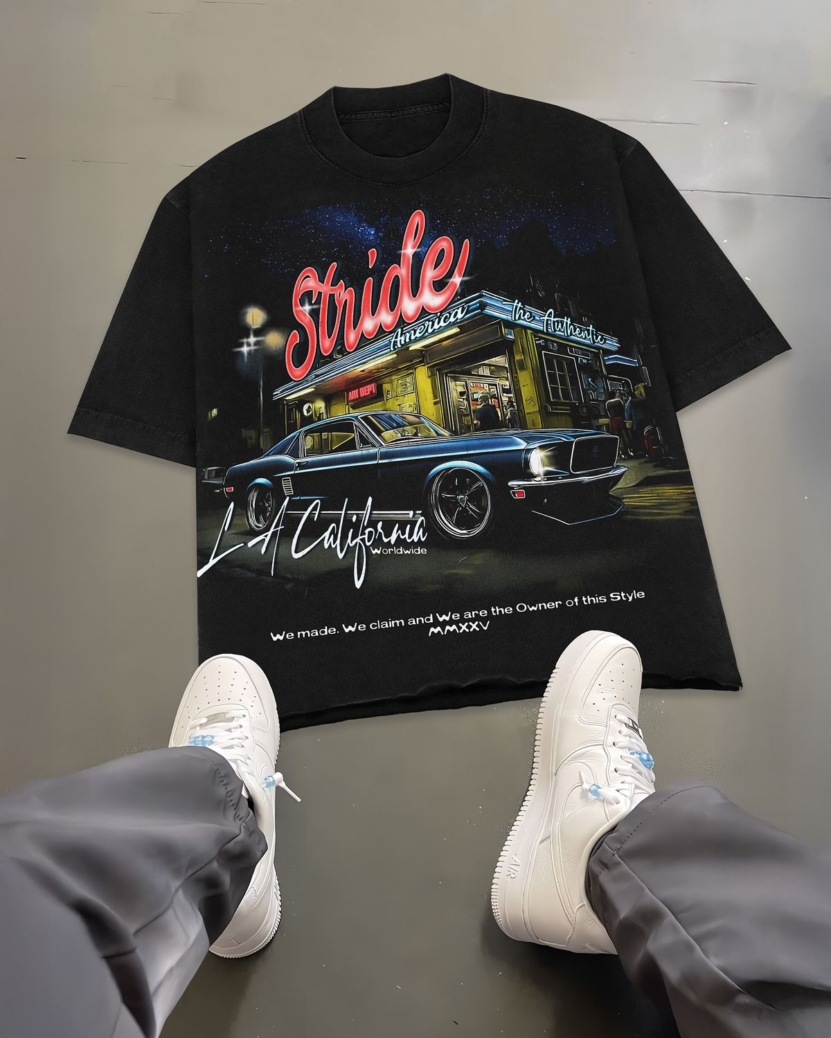 Vintage-Inspired Graphic T-Shirt