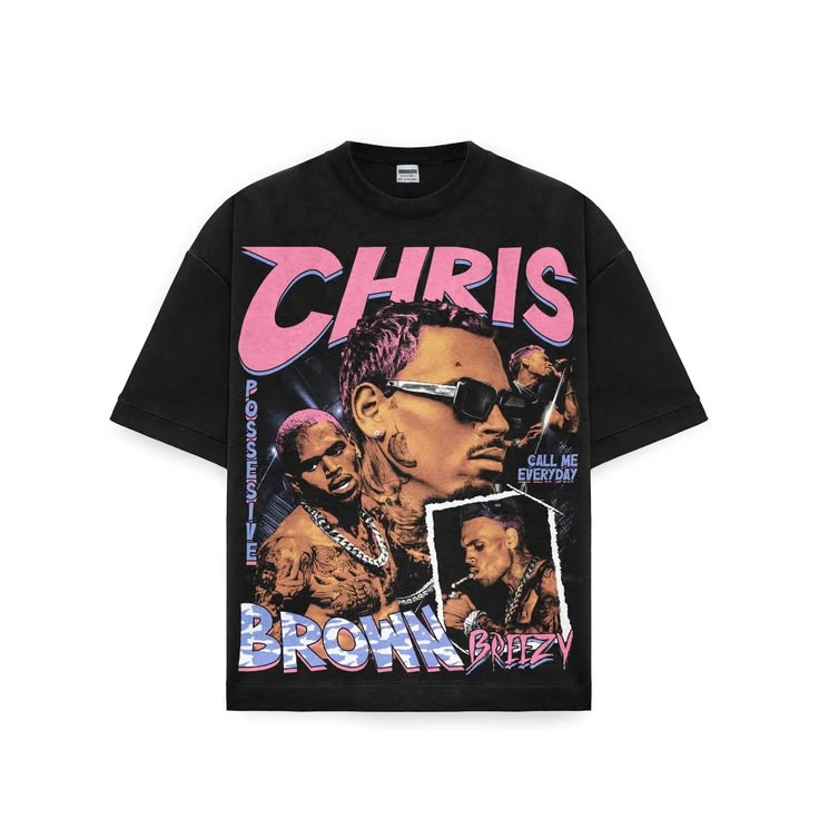 Chris Brown "Breezy" Graphic T-Shirt