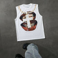 Faith Grills Graphic Sleeveless Shirt | Urban Streetwear Apparel