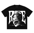 RISE Glitch Portrait Graphic T-Shirt