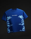 The Ghost Oversized T-Shirt | Blue Flame Streetwear Graphic Tee