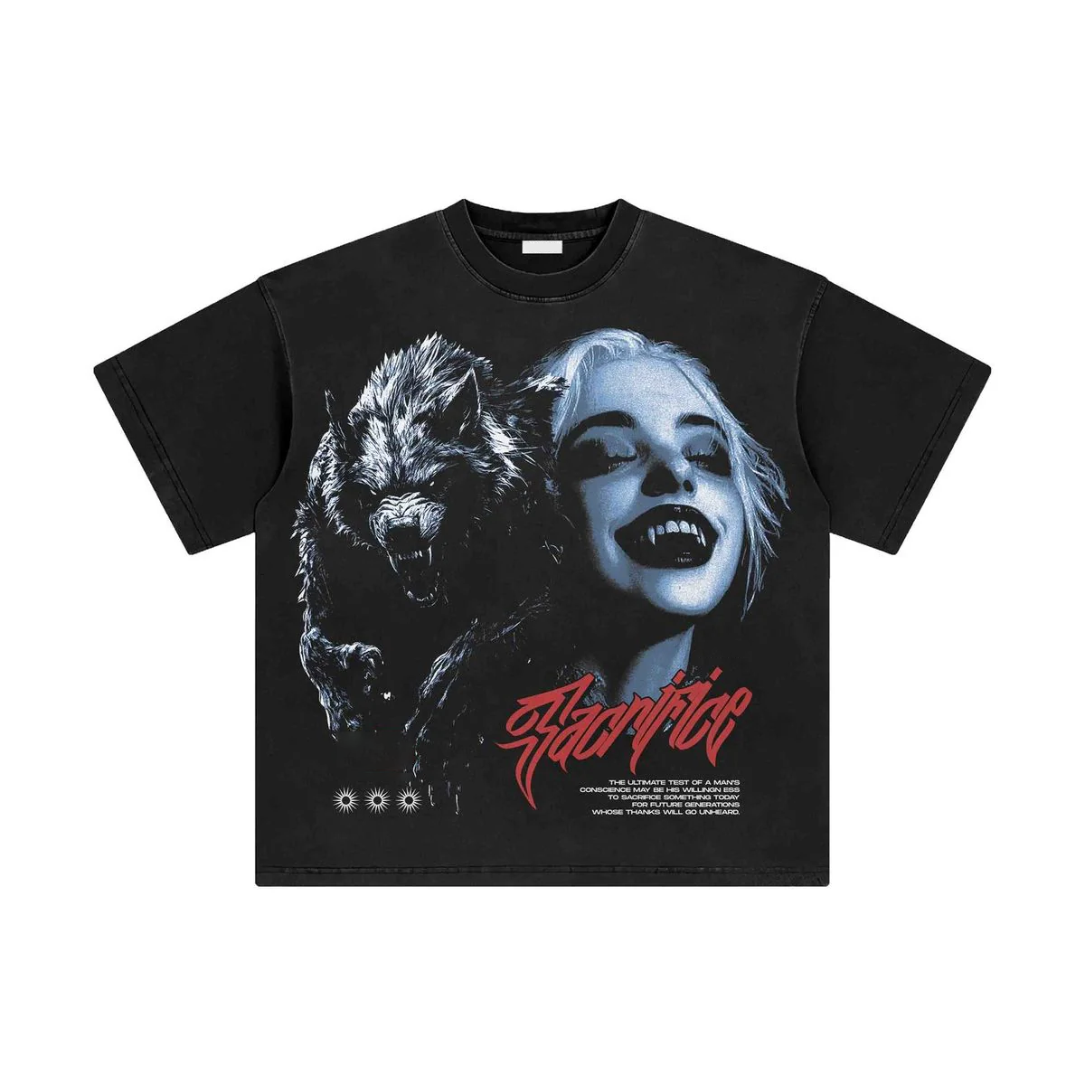 Sacrifice: Dark Fantasy Graphic T-Shirt