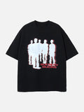 Society Sucks Black Oversized T-Shirt - Streetwear Graphic Tee
