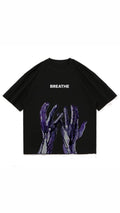 Breathe Oversized T-Shirt | Dark Aesthetic Streetwear Graphic Tee