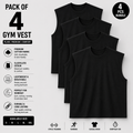 Men's Gym Vest | Premium Cotton Sleeveless Tank Top | Lightweight Workout & Training Wear