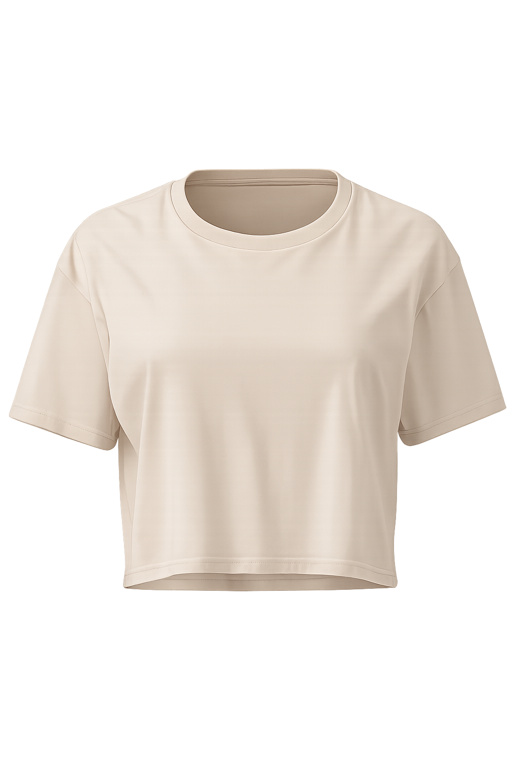 Half Sleeve Crop Top for Women