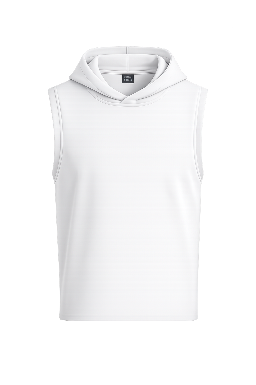 240 GSM Sleeveless Hooded Gym Vest | Premium Heavyweight Gym Wear | Shubhovastra