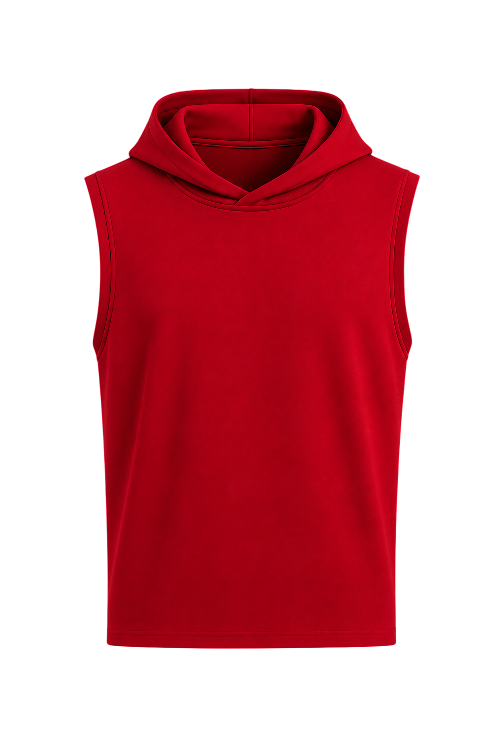 240 GSM Sleeveless Hooded Gym Vest | Premium Heavyweight Gym Wear | Shubhovastra