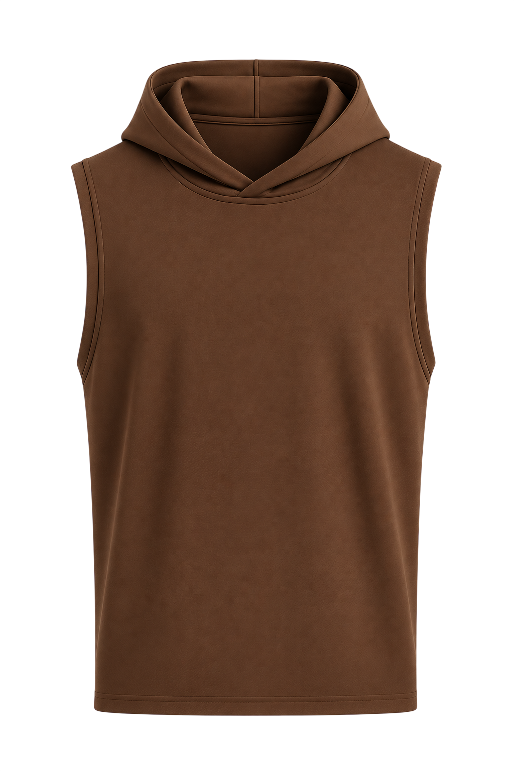 240 GSM Sleeveless Hooded Gym Vest | Premium Heavyweight Gym Wear | Shubhovastra