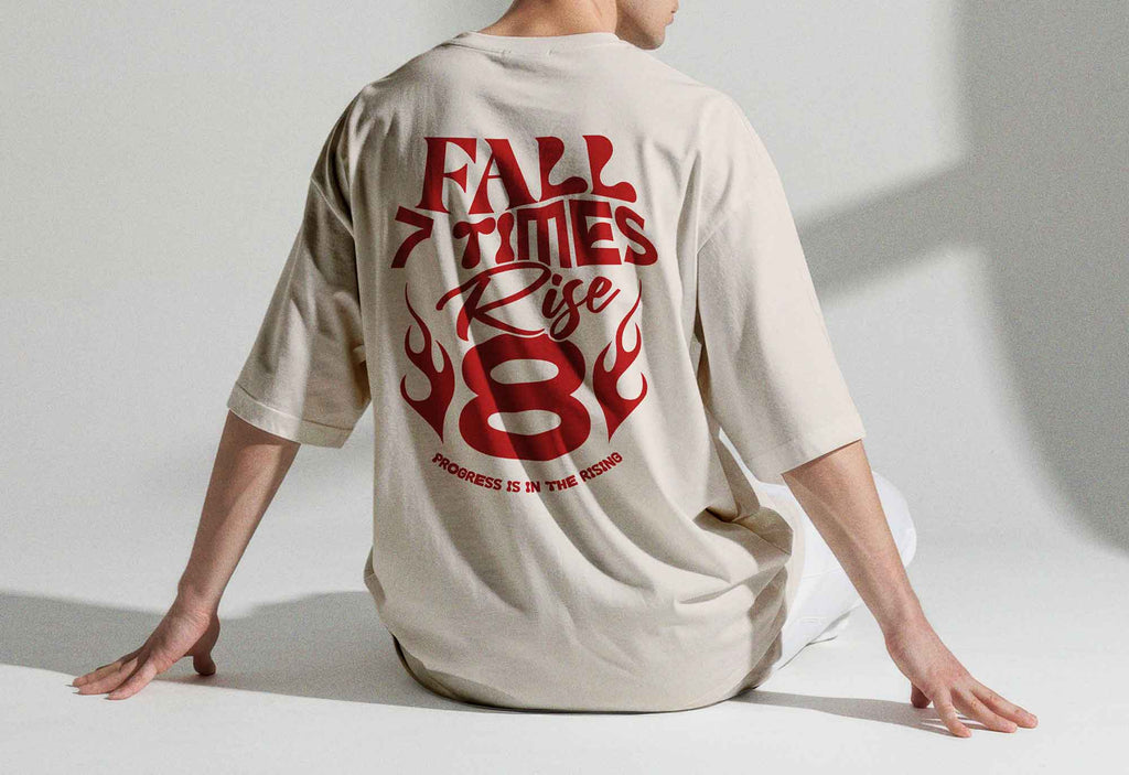Fall 7 Times Oversized T-Shirts