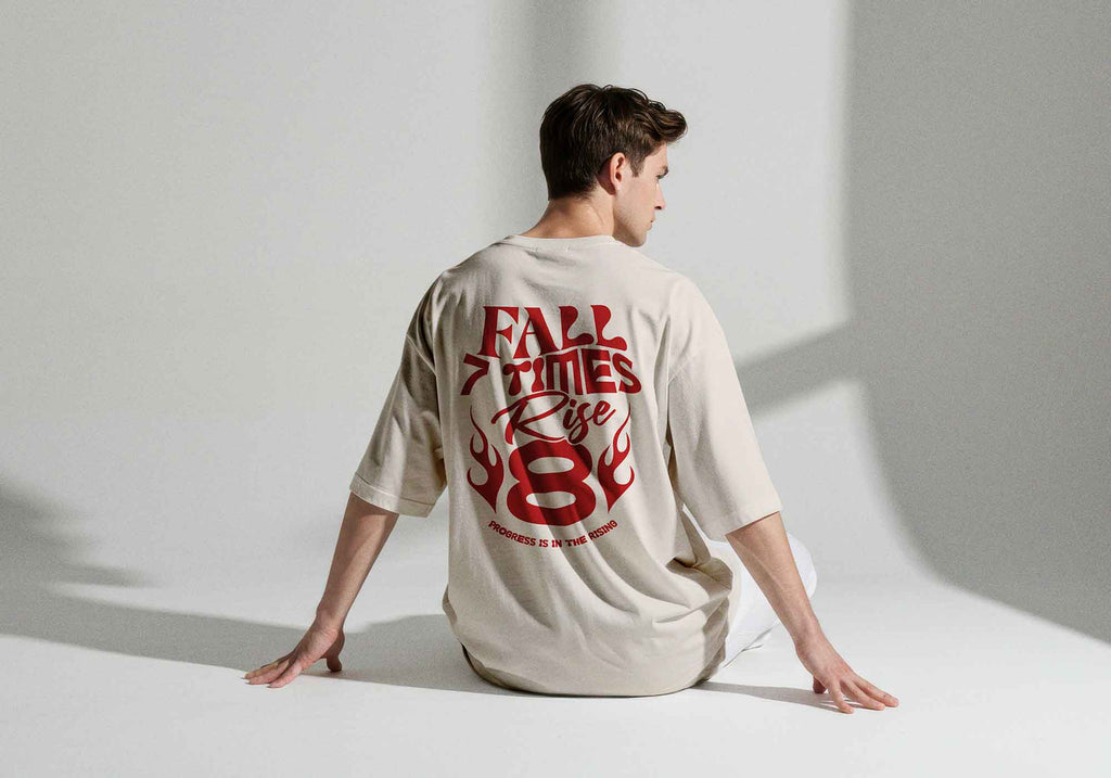 Fall 7 Times Oversized T-Shirts