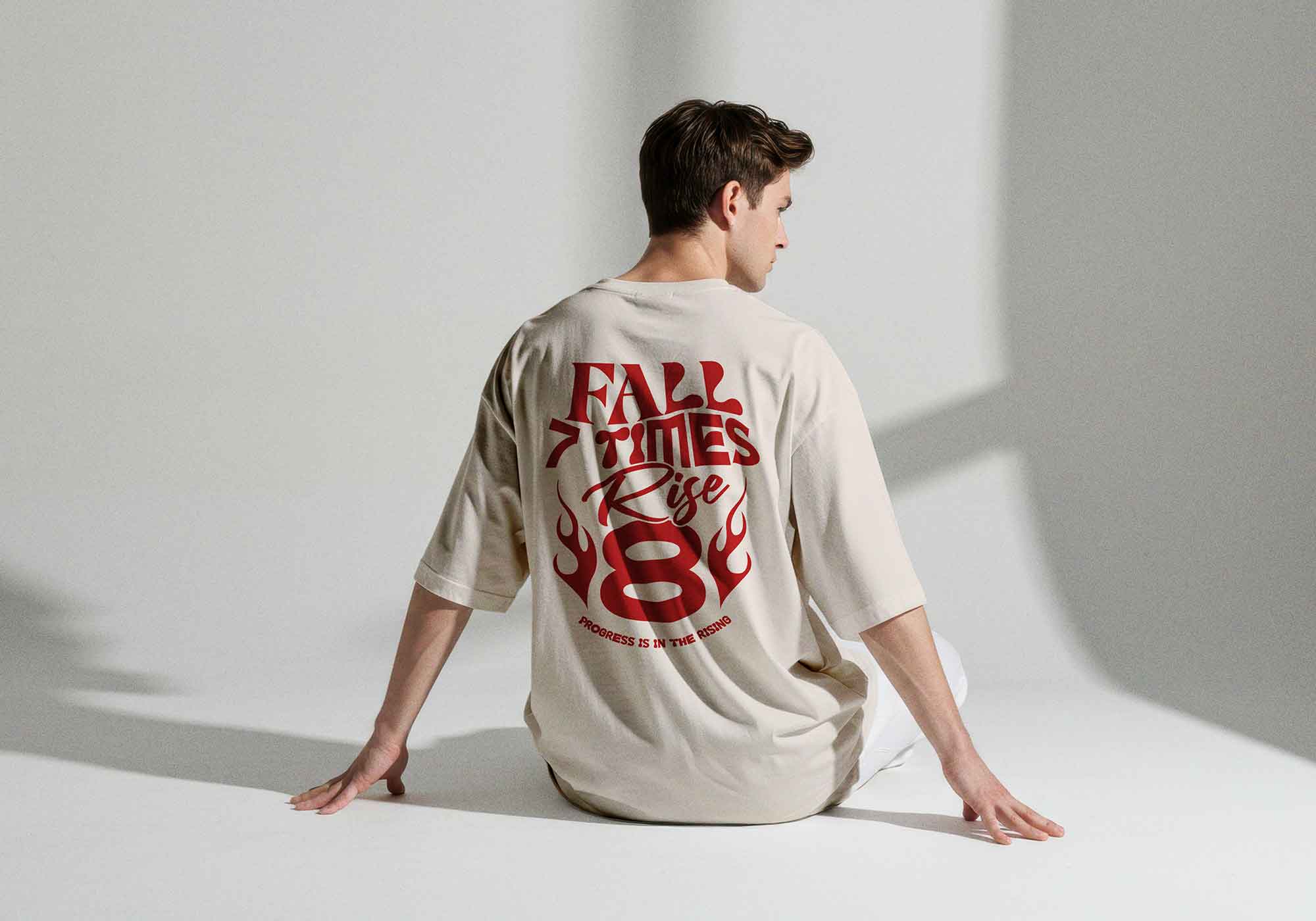 Fall 7 Times Oversized T-Shirts