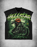 The HELLSTAR Pumpkin Rider Muscle Tee