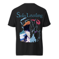 Solo Leveling "Shadow Monarch Split" Back Graphic T-Shirt - Black
