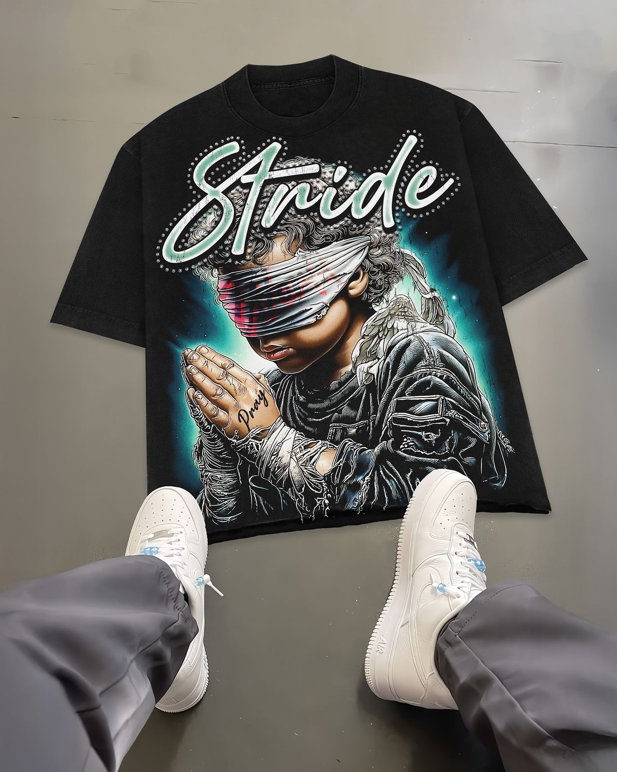 Stride "Prayer" Graphic T-Shirt