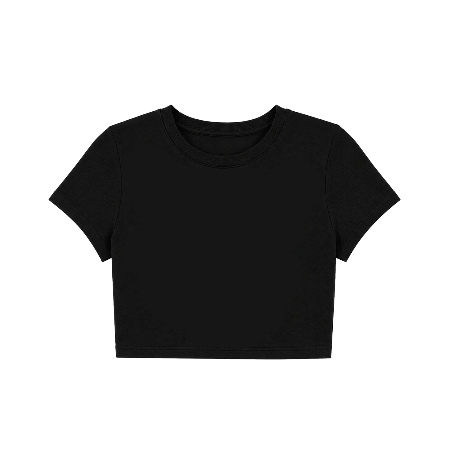 Half Sleeve Crop Top for Women