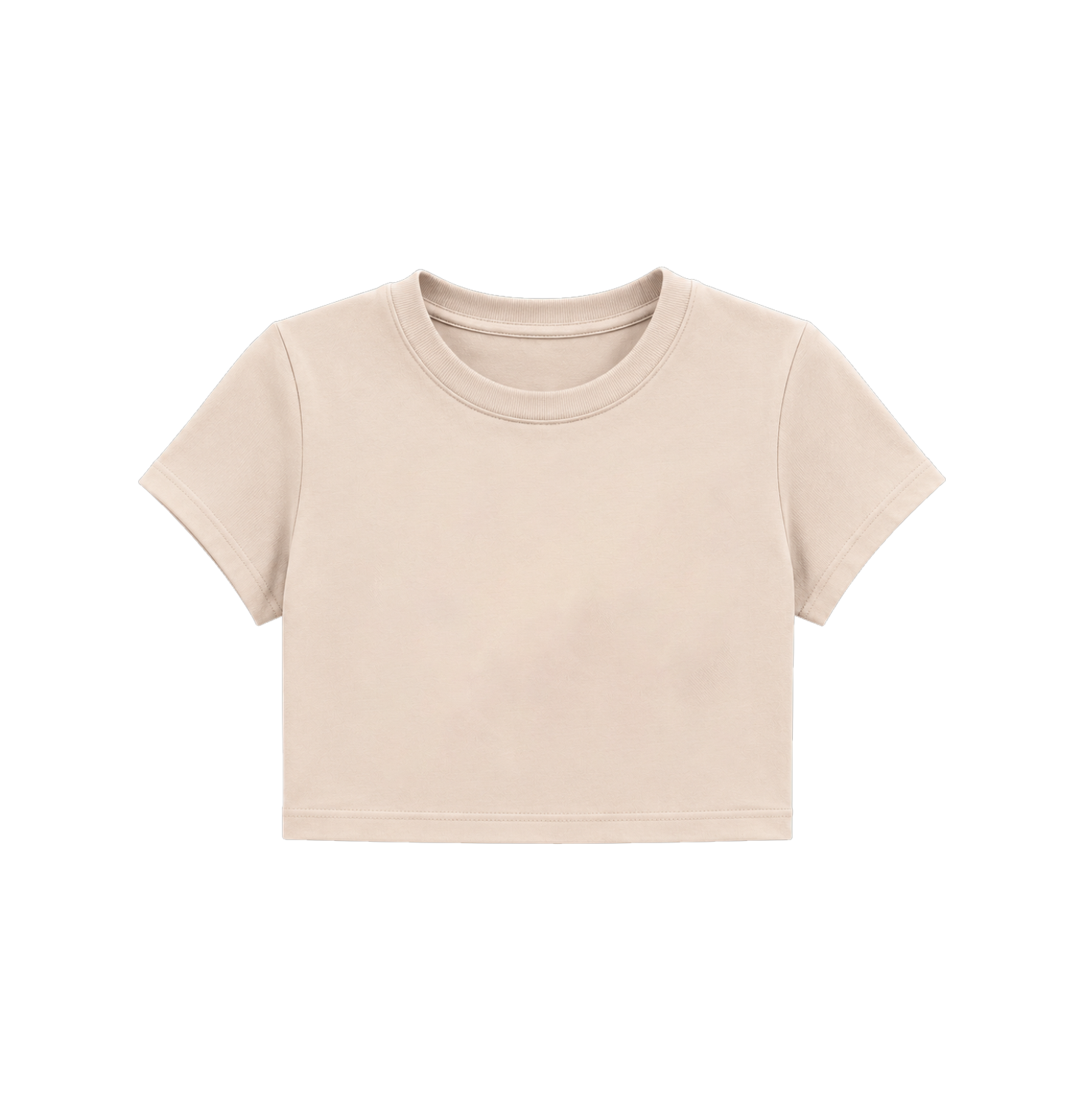 Half Sleeve Crop Top for Women