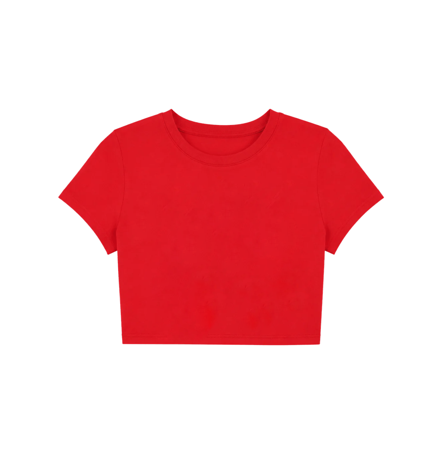 Half Sleeve Crop Top for Women