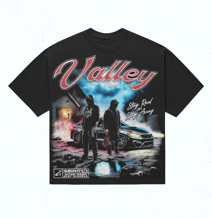"Valley" Graphic Tee | Stay Real Stay Away Urban Streetwear