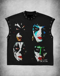 Grim Reaper Occult Astrological Muscle Tee – Black