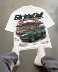 StrideOut: Vintage Muscle Car Graphic T-Shirt