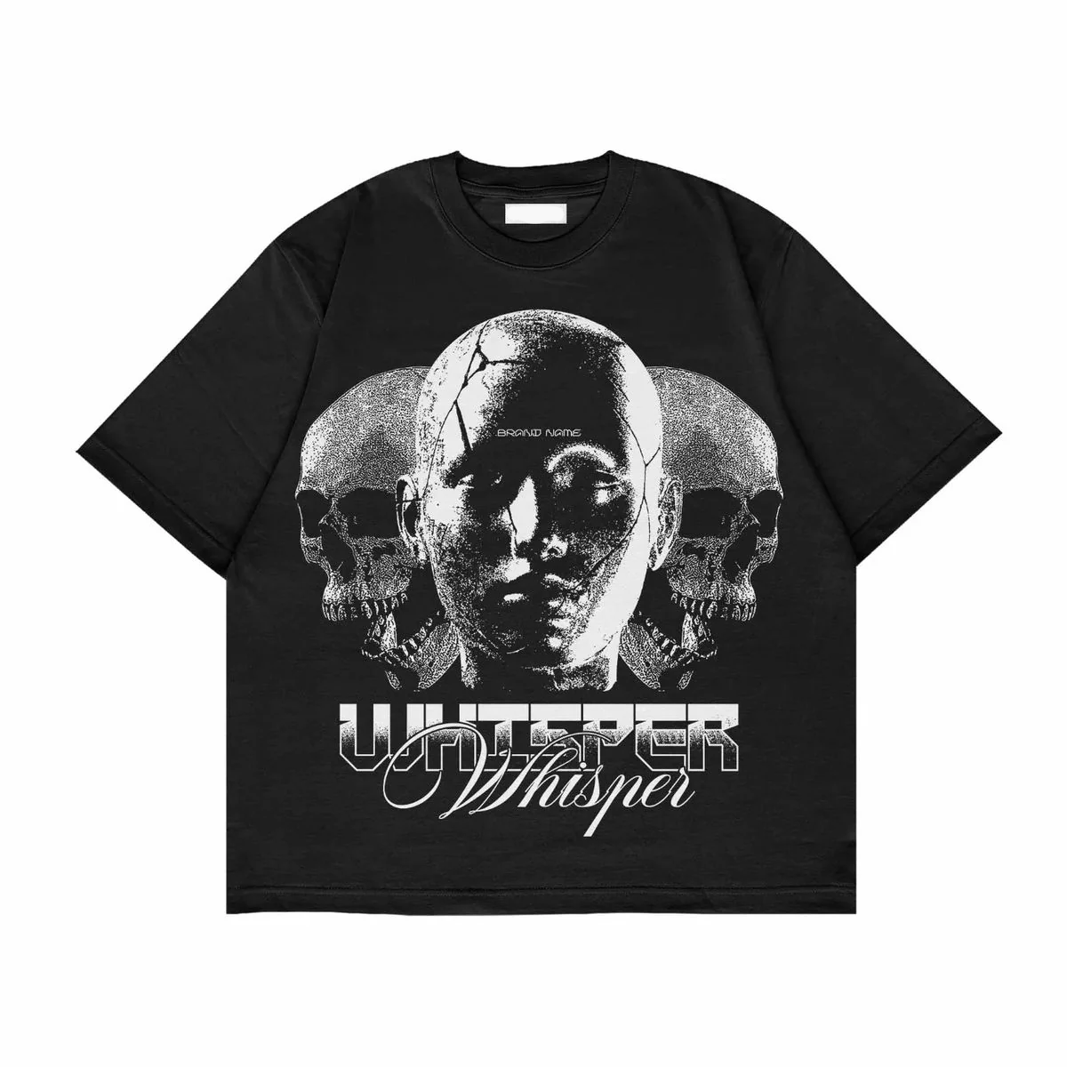 "Whisper" Graphic T-Shirt