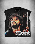 Fly Choice Underground Graphic Muscle Tee – Black