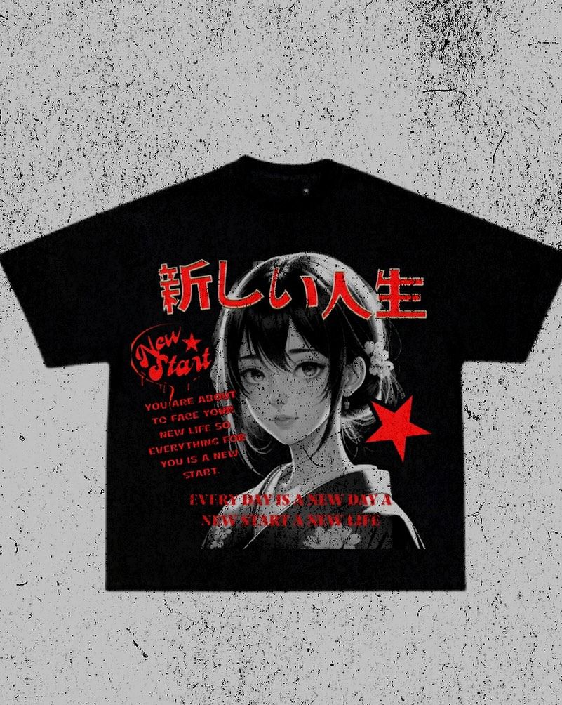 "New Start" Graphic T-Shirt