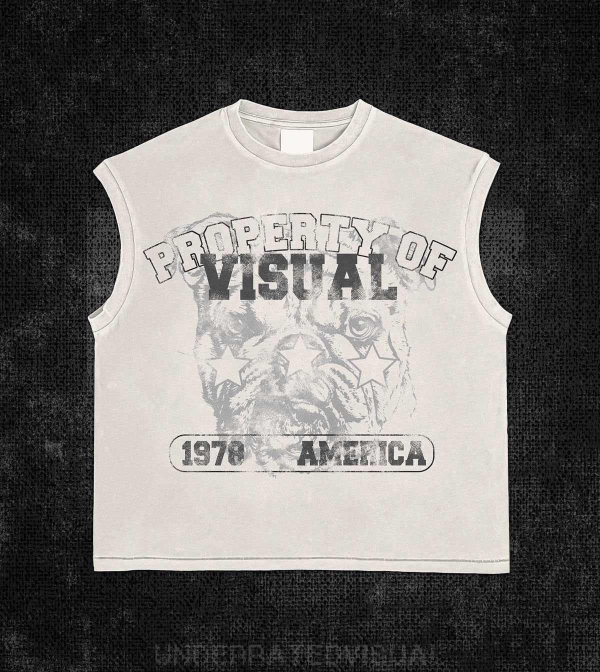 Godspeed Jewel Grillz Lips Studded Muscle Tee