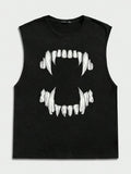 The Apex Fangs Graphic Muscle Tee