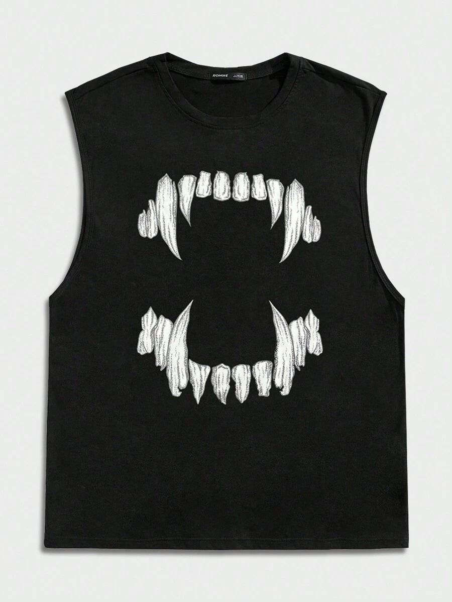 The Apex Fangs Graphic Muscle Tee