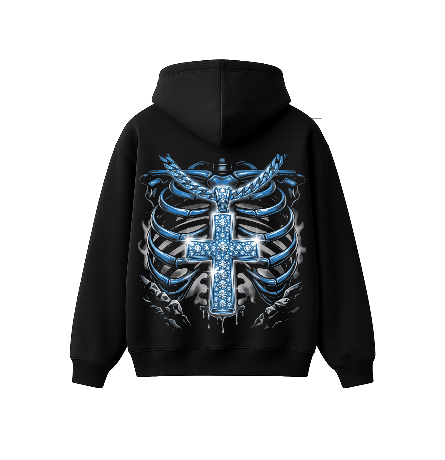 Frozen Faith Oversized Hoodie | Premium Streetwear Hoodie