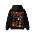 Godspeed Reaper Biker Oversized Hoodie | Gothic Skull Streetwear Hoodie