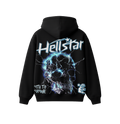 Hellstar Lightning Skull Oversized Hoodie | Premium Gothic Streetwear Hoodie