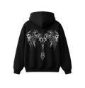 Phantom Wings Oversized Hoodie | Gothic Streetwear Hoodie