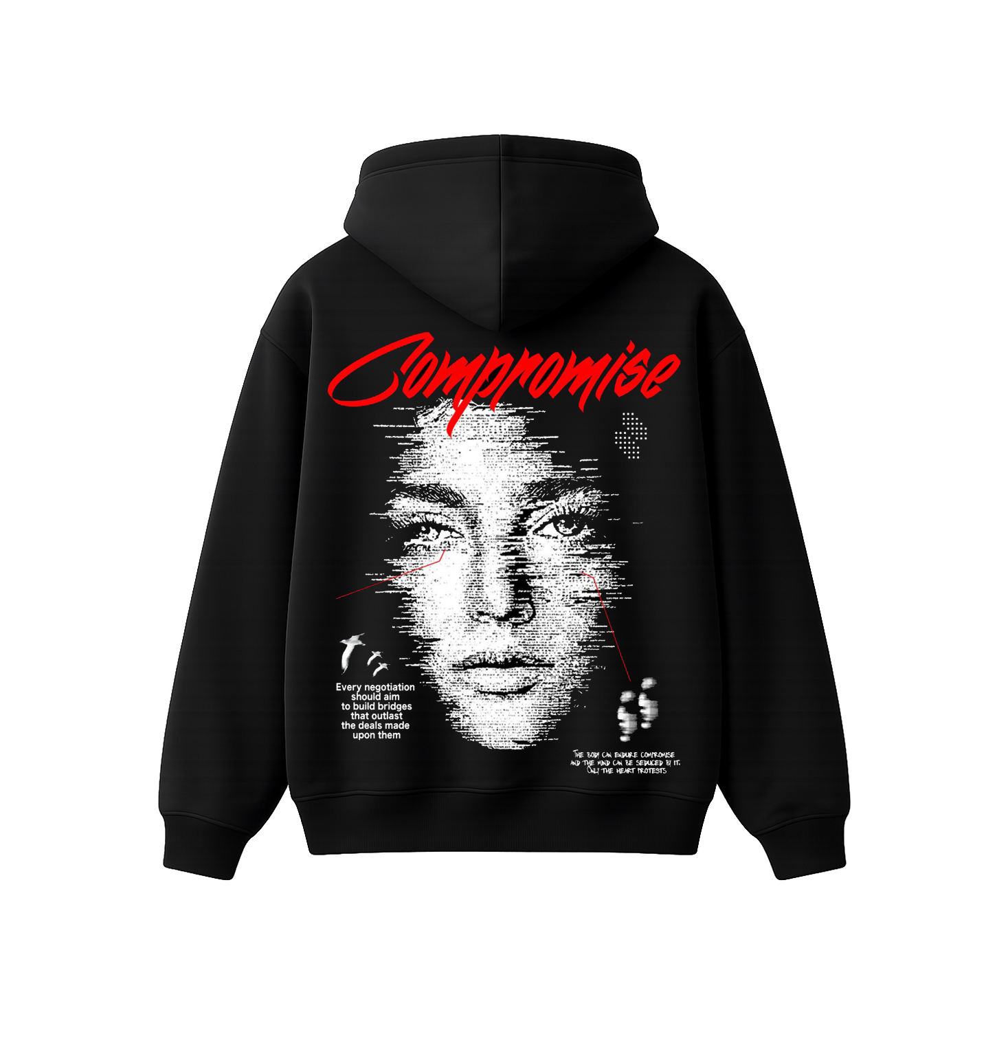No Compromise Oversized Hoodie | Premium Streetwear