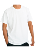 White Regular Fit T-Shirt for Men | 180 GSM Premium Cotton | Shubhovastra