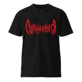 Pumpingtiger Metal Graphic Tee - Oversized Crimson Red Streetwear T-Shirt