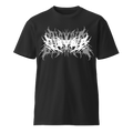 Abstract Symmetrical Metal Graphic T-Shirt – Black Unisex Streetwear Tee
