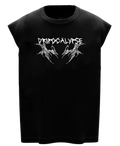 Dripocalypse Chrome Boxy Gym Vest - Oversized Sleeveless Workout Tee