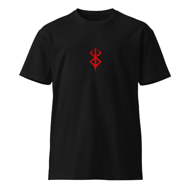 Brand of Sacrifice Graphic Tee - Anime Style Black T-Shirt