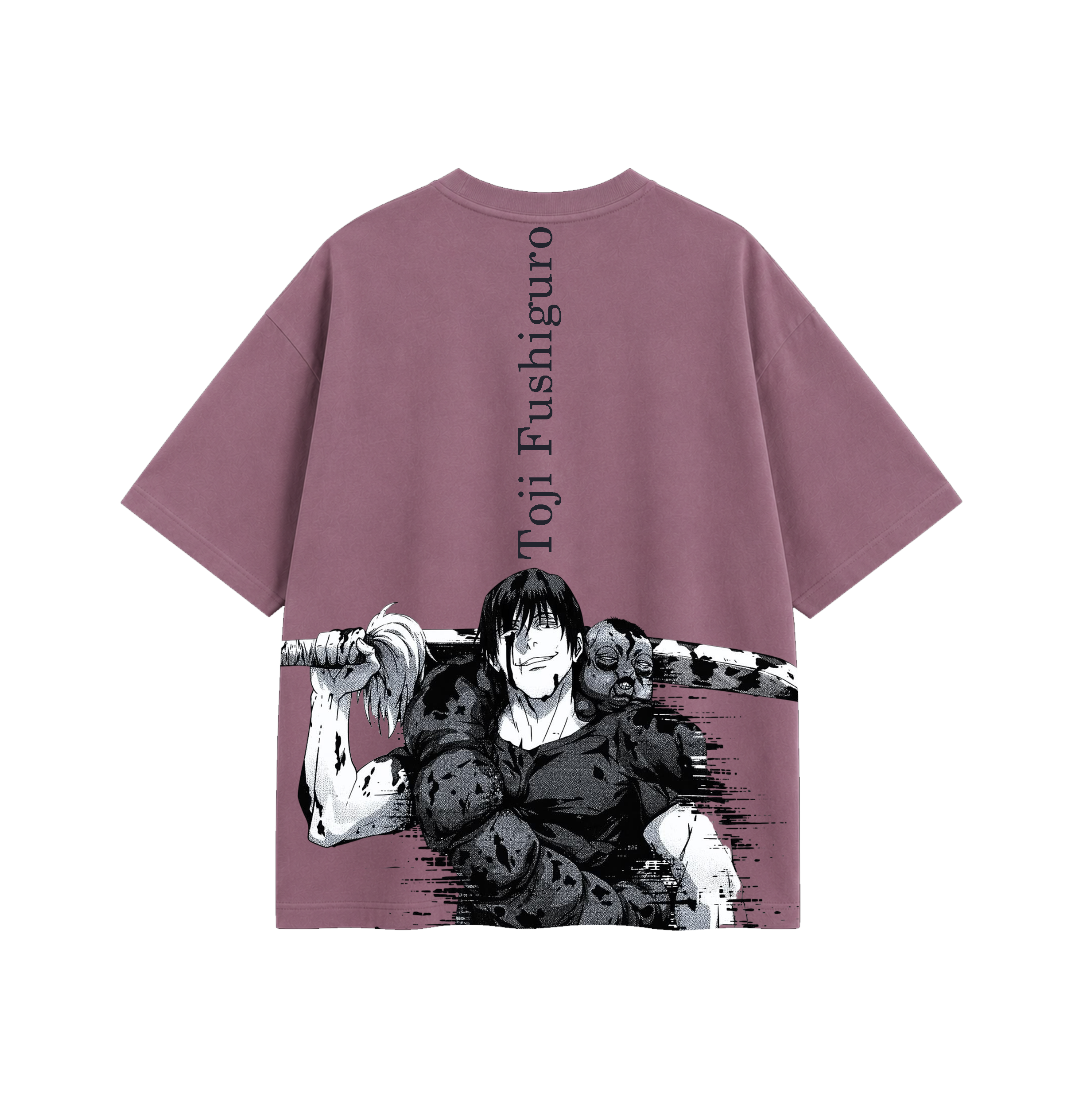 Toji Fushiguro Oversized T-Shirt | Anime Inspired Graphic Tee | 180 GSM Cotton Streetwear