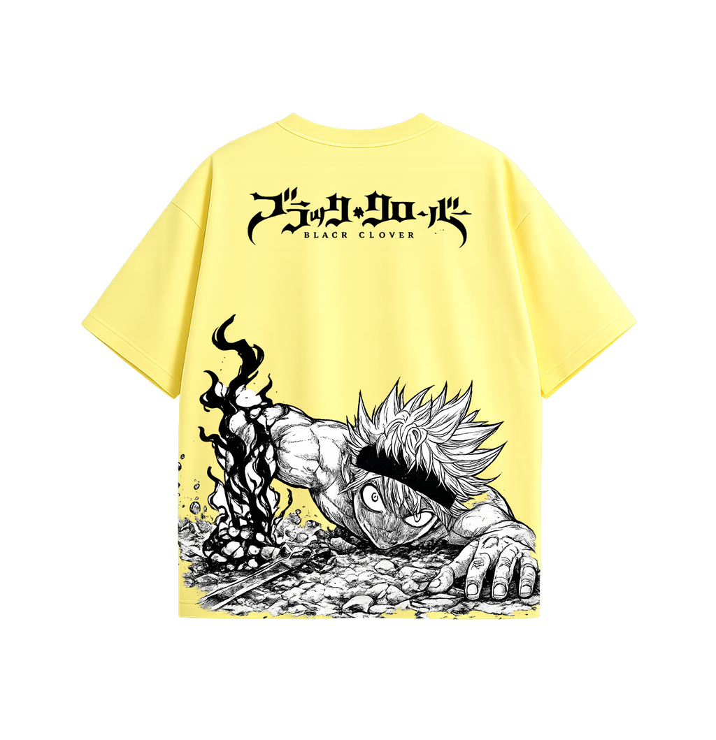 Dark Fantasy Warrior Oversized T-Shirt | Anime Inspired Graphic Tee | 180 GSM Cotton