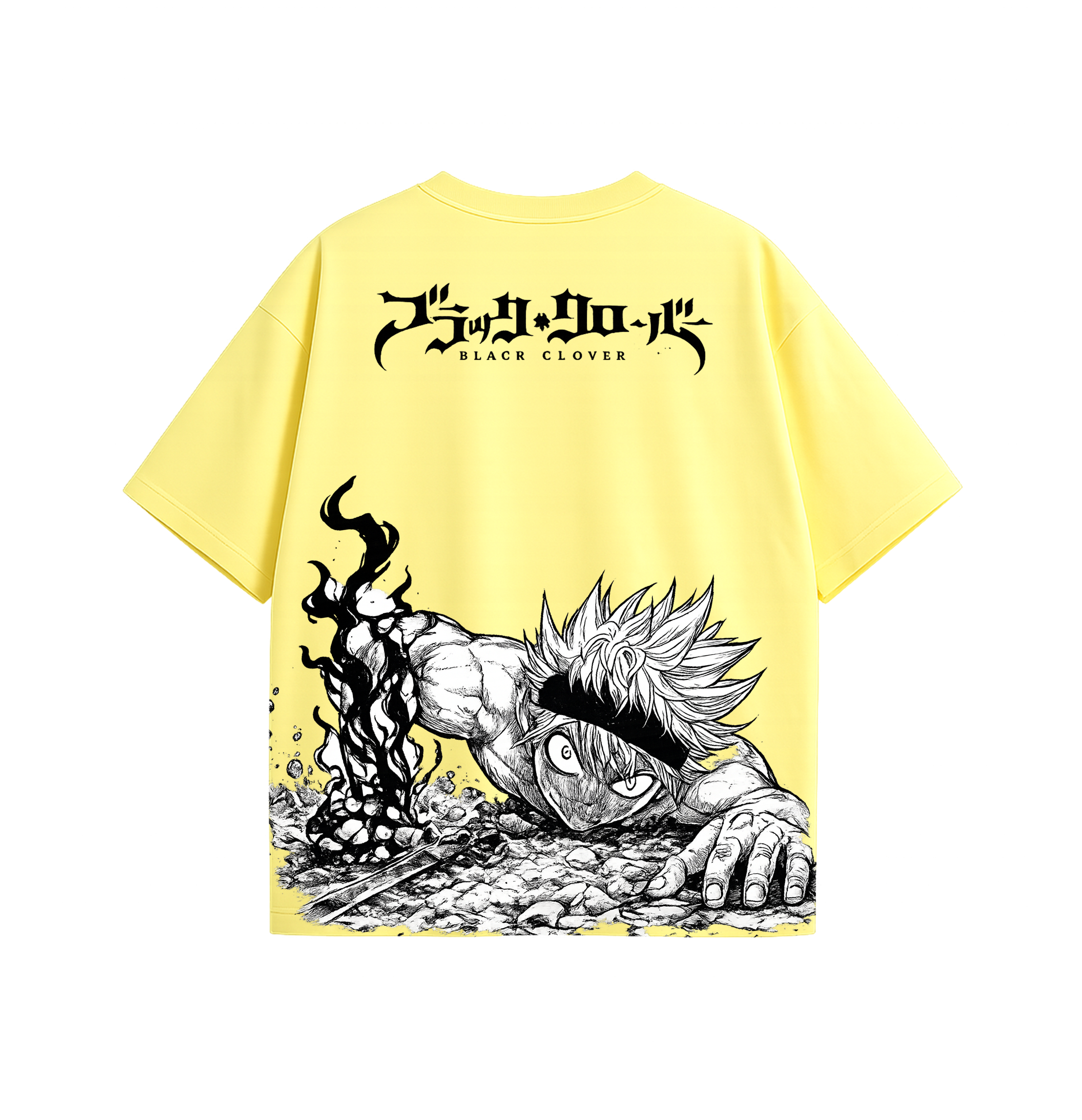 Dark Fantasy Warrior Oversized T-Shirt | Anime Inspired Graphic Tee | 180 GSM Cotton