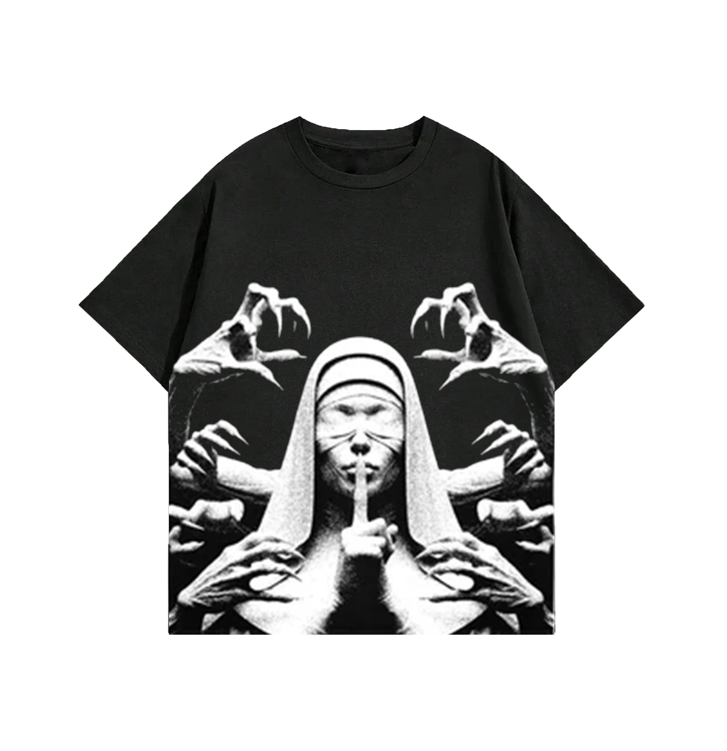 Dark Surrealist Graphic T-Shirt