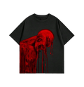 Dripping Skull Graphic T-Shirt
